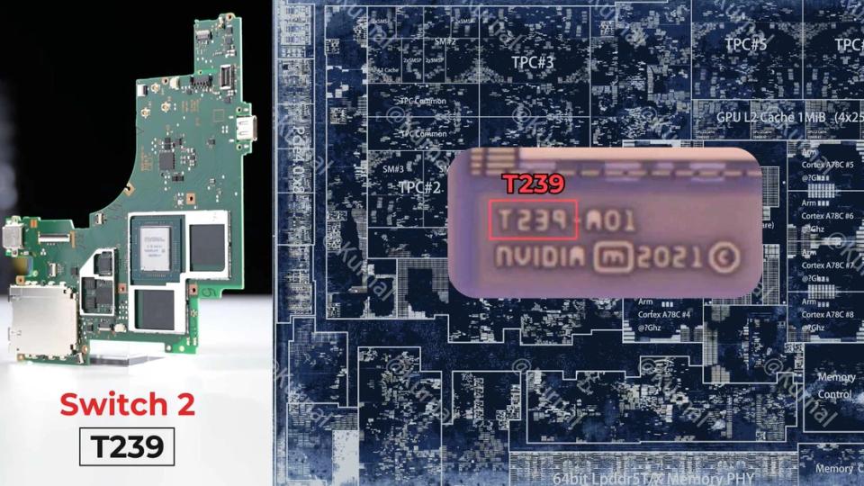 Consola Nintendo Switch 2 va fi propulsată de un procesor NVIDIA T239.