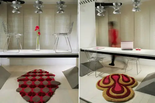 Covoare in stil contemporan pentru livinguri spatioase