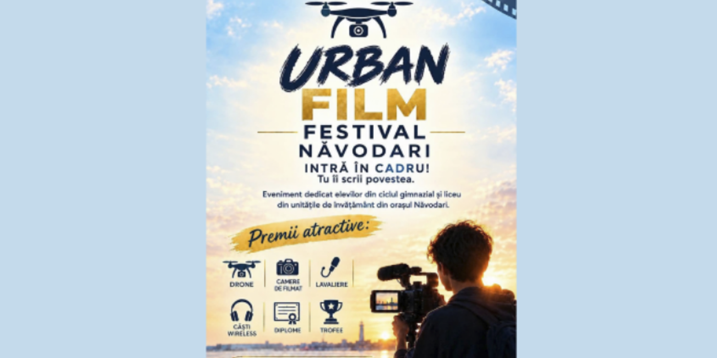 Tinerii din Năvodari devin regisori. S-a lansat prima ediție a „Urban Film Festival”, un concurs de scurtmetraje destinat elevilor