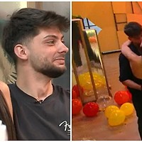 Robert și Amalia formează un cuplu după ce s-au sărutat la petrecere