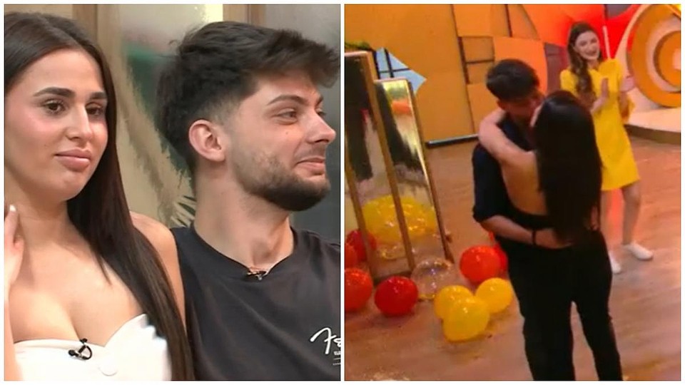 Robert și Amalia formează un cuplu după ce s-au sărutat la petrecere