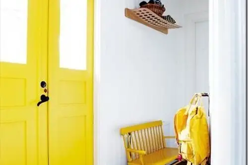 Culoarea galben in amenajari interioare – da sau nu?