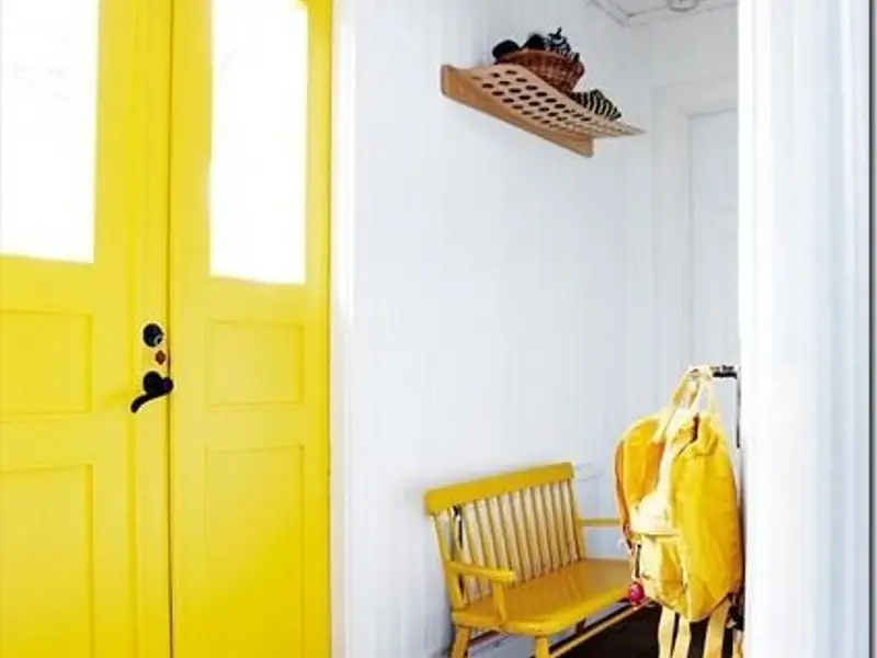 Culoarea galben in amenajari interioare – da sau nu?