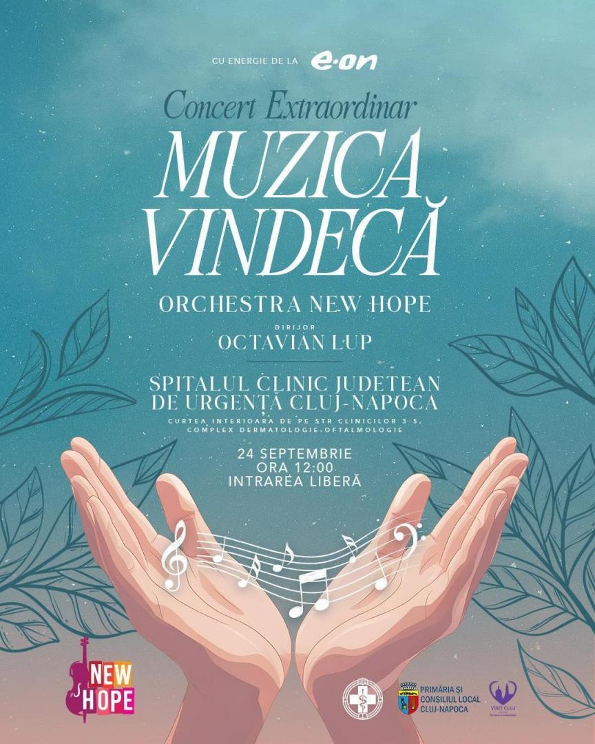 „Muzica vindecă” la Cluj: Concert extraordinar susținut de Orchestra New Hope pentru pacienți și medici. Istoricul, etimologia și evoluția cuvântului „concert”