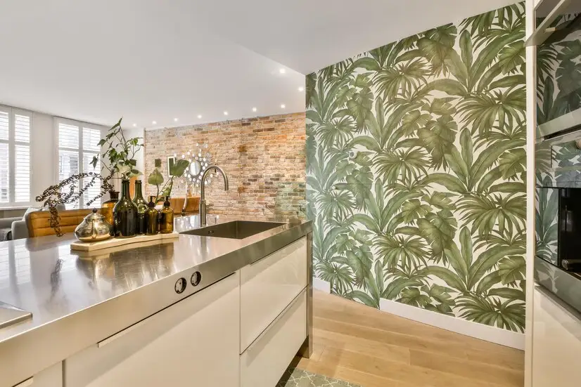 Wallpaper in the Kitchen: A Bold and Stylish Choice