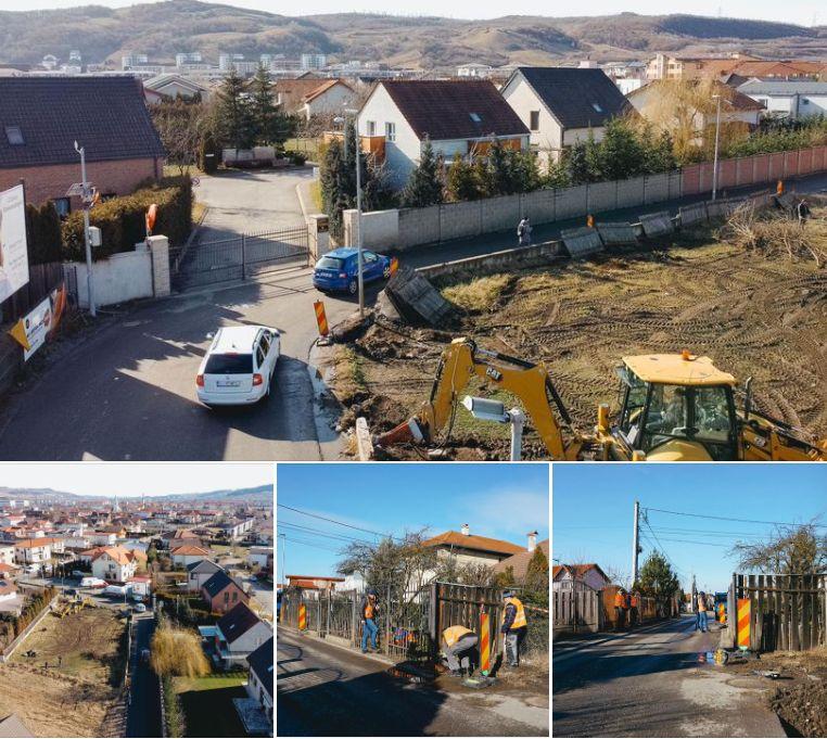 S-a început proiectul de fluidizare a traficului din cartierul Terra din Florești