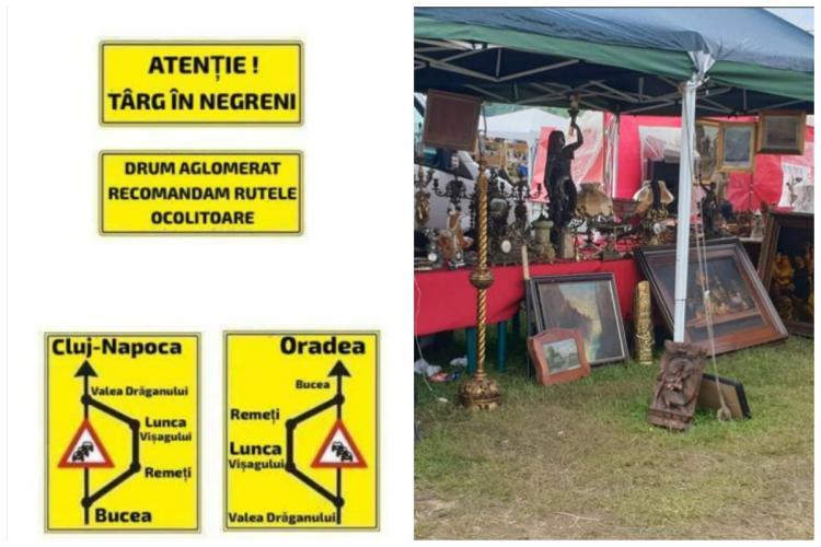 Atenție, șoferi! Târgul de la Negreni începe în curând! În perioada 10-13 octombrie e posibil să se circule cu dificultate