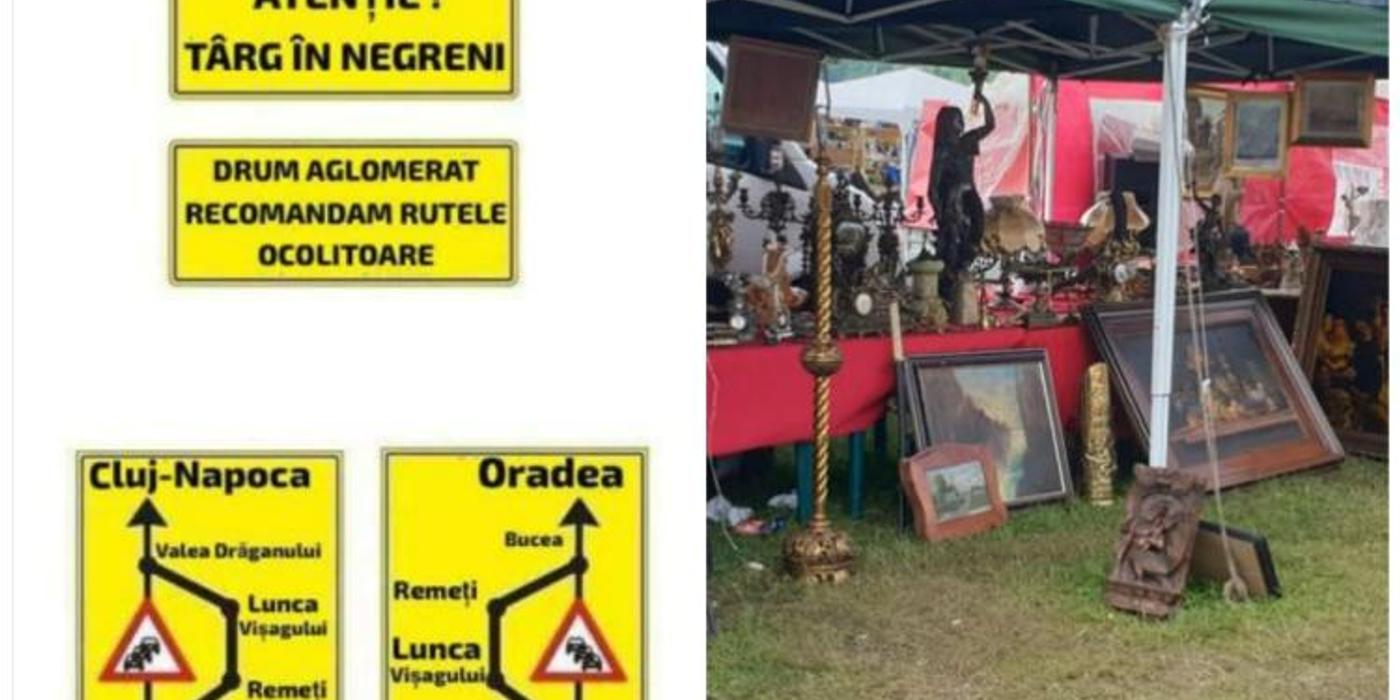 Atenție, șoferi! Târgul de la Negreni începe în curând! În perioada 10-13 octombrie e posibil să se circule cu dificultate