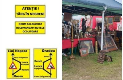 Atenție, șoferi! Târgul de la Negreni începe în curând! În perioada 10-13 octombrie e posibil să se circule cu dificultate