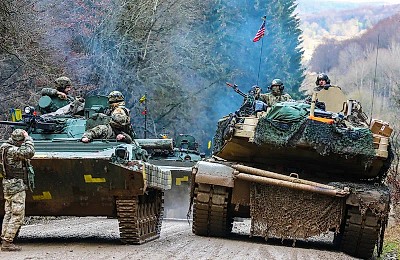 Exerciții de război. Germania simulează un transport de arme spre Rusia. În România, rămâne în drum