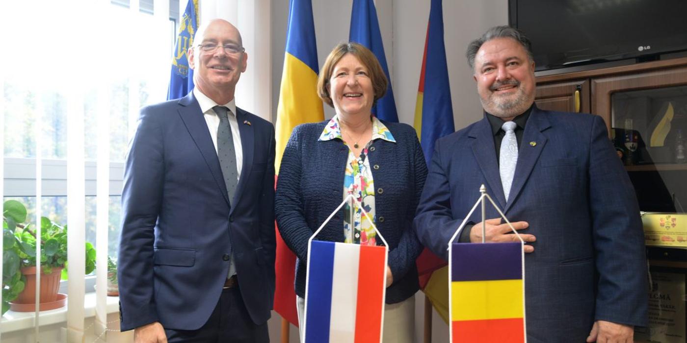 Ambasadorul Regatului Țărilor de Jos în România, Willemijn van Haaften, a fost în vizită la Cluj
