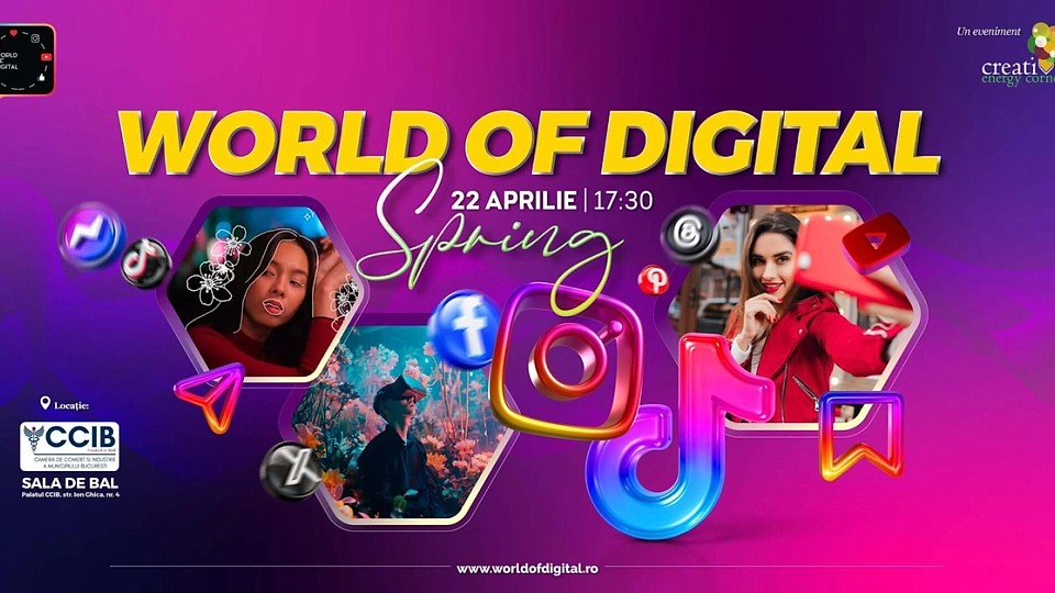 World of Digital 2026: Noua eră în care TikTok, AI și Creatorii de Conținut dictează succesul în business