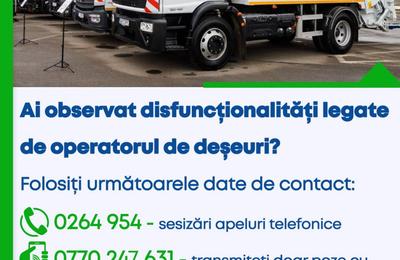 Clujenii pot reclama problemele privind ridicarea gunoaielor prin intermediul aplicației TimeScapeCamera