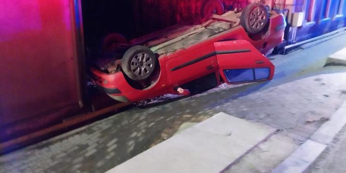 Un accident rutier s-a produs în această dimineață pe strada 1 Mai din municipiul Dej