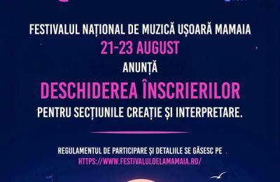 Se scrie un nou capitol în istoria muzicii românești: S-au deschis înscrierile pentru Festivalul Mamaia 2026!