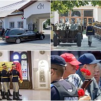 Funeraliile de stat ale lui Ion Iliescu, la final. Fostul președinte a fost înmormântat cu onoruri militare, la Cimitirul Militar Ghencea / Nicușor Dan, absent de la comemorările de la Cotroceni