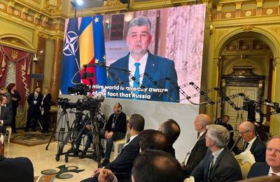 Ciolacu, în cadrul Summit-ului internaţional de la Kiev: Peste 60% din totalul exporturilor de cereale din Ucraina au fost realizate prin coridoarele de transport din România