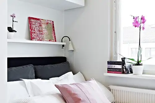 Solutii de depozitare utile pentru dormitoare mici