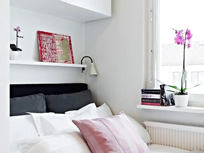 Solutii de depozitare utile pentru dormitoare mici