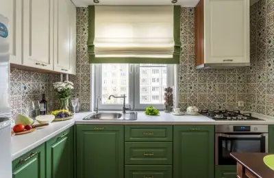 Small Kitchen Decorated with Taste