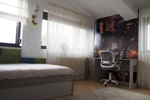 Camera pentru copii cu tematica Star Wars intr-un apartament din Bucuresti