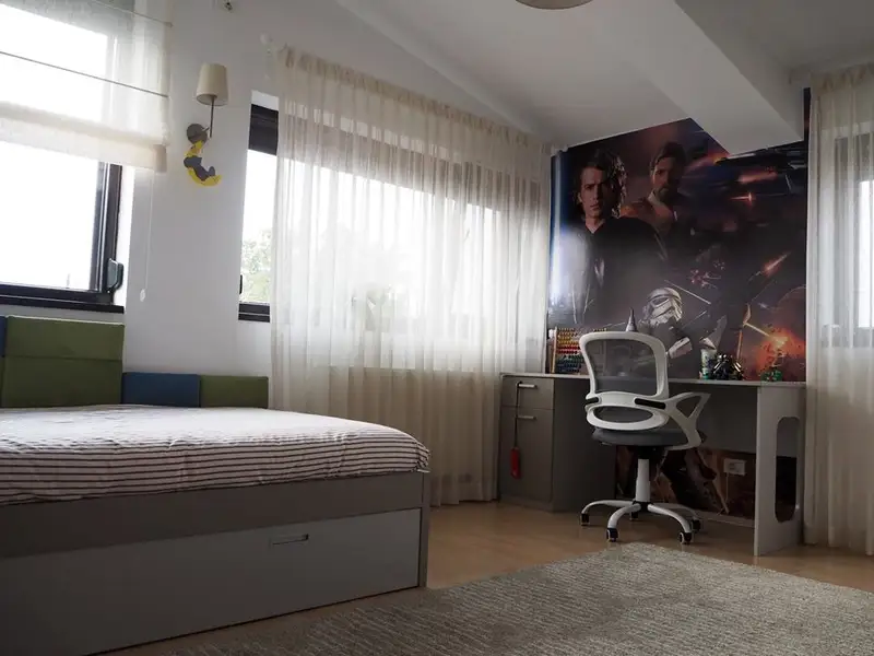 Camera pentru copii cu tematica Star Wars intr-un apartament din Bucuresti