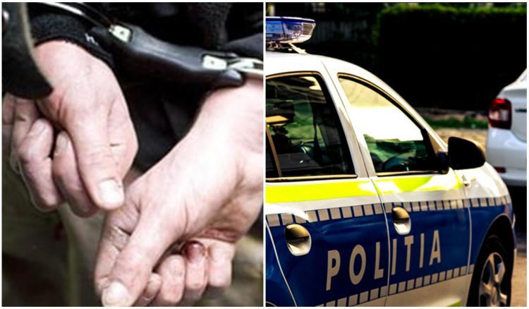 Agent de poliție lovit de un bărbat care umbla pe mijlocul drumului, pe strada Sarmizegetusa