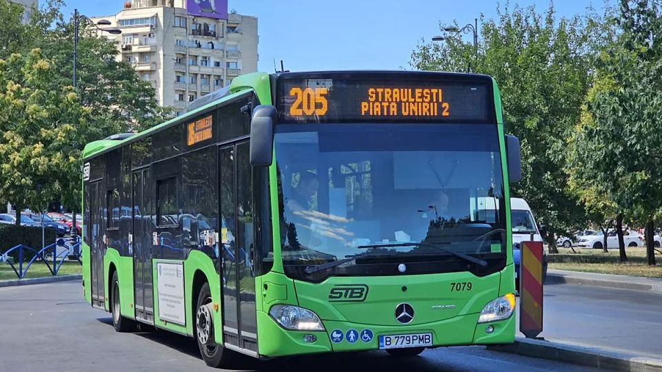 Linia STB 205, deviată marți dimineață din cauza ceremoniei de „Ziua Imnului Național”