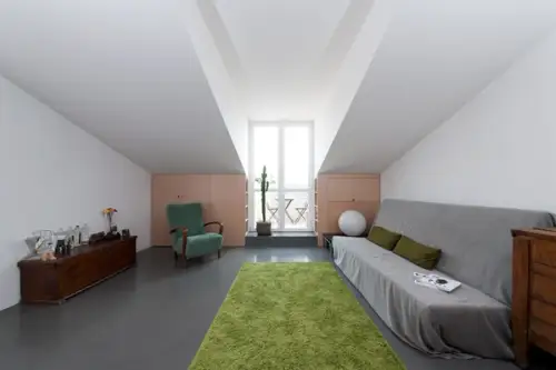 Reamenajarea spectaculoasa a unei mansarde din Verona. Poze inainte si dupa