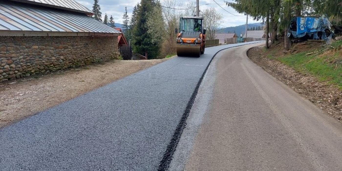 S-au reluat lucrările de modernizare a drumului județean DJ 107P Gilău (DN 1) – Someșu Rece – Mărișel – DN 1R