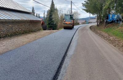 S-au reluat lucrările de modernizare a drumului județean DJ 107P Gilău (DN 1) – Someșu Rece – Mărișel – DN 1R