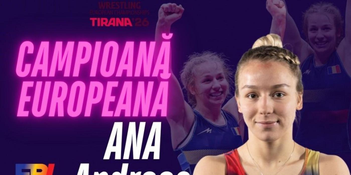 Andreea Ana, „Regina Europei” pentru a patra oară! Aur la Europenele de la Tirana după o finală dominată autoritar