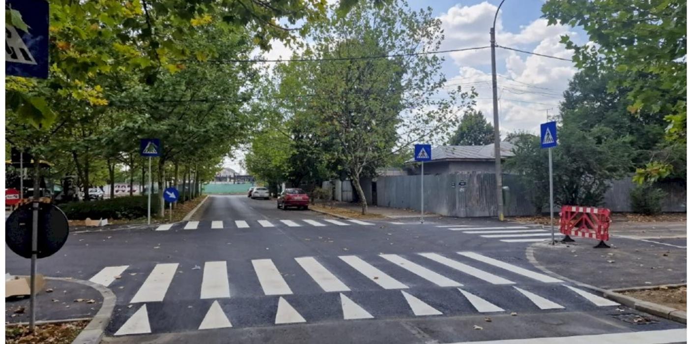Au fost finalizate trei lucrări de supraînălțare a unor intersecții din Sectorul