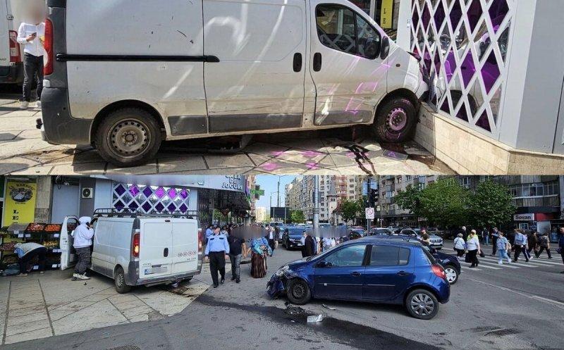 Accident rutier, în această după-amiază, în cartierul clujean Mărăști