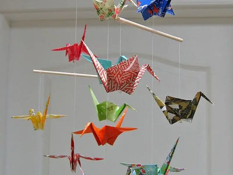 Decoratiuni origami pentru infrumusetarea locuintei