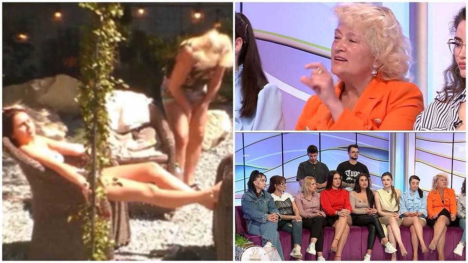 Doamna Dorina s-a uns cu unt de trufe pe piele, lângă Amalia, deși fata s-a arătat deranjată