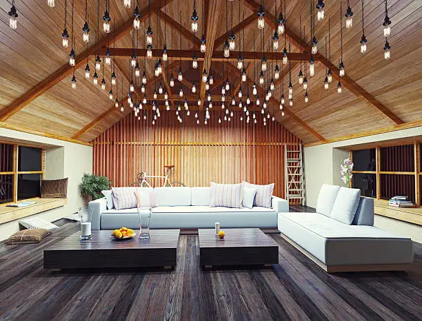 The Best Lighting Sources for an Attic: How to Choose Them and Types