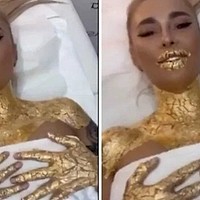 Marea actriță Anamaria Prodan strălucește în aur de 24K! O apariție de excepție!