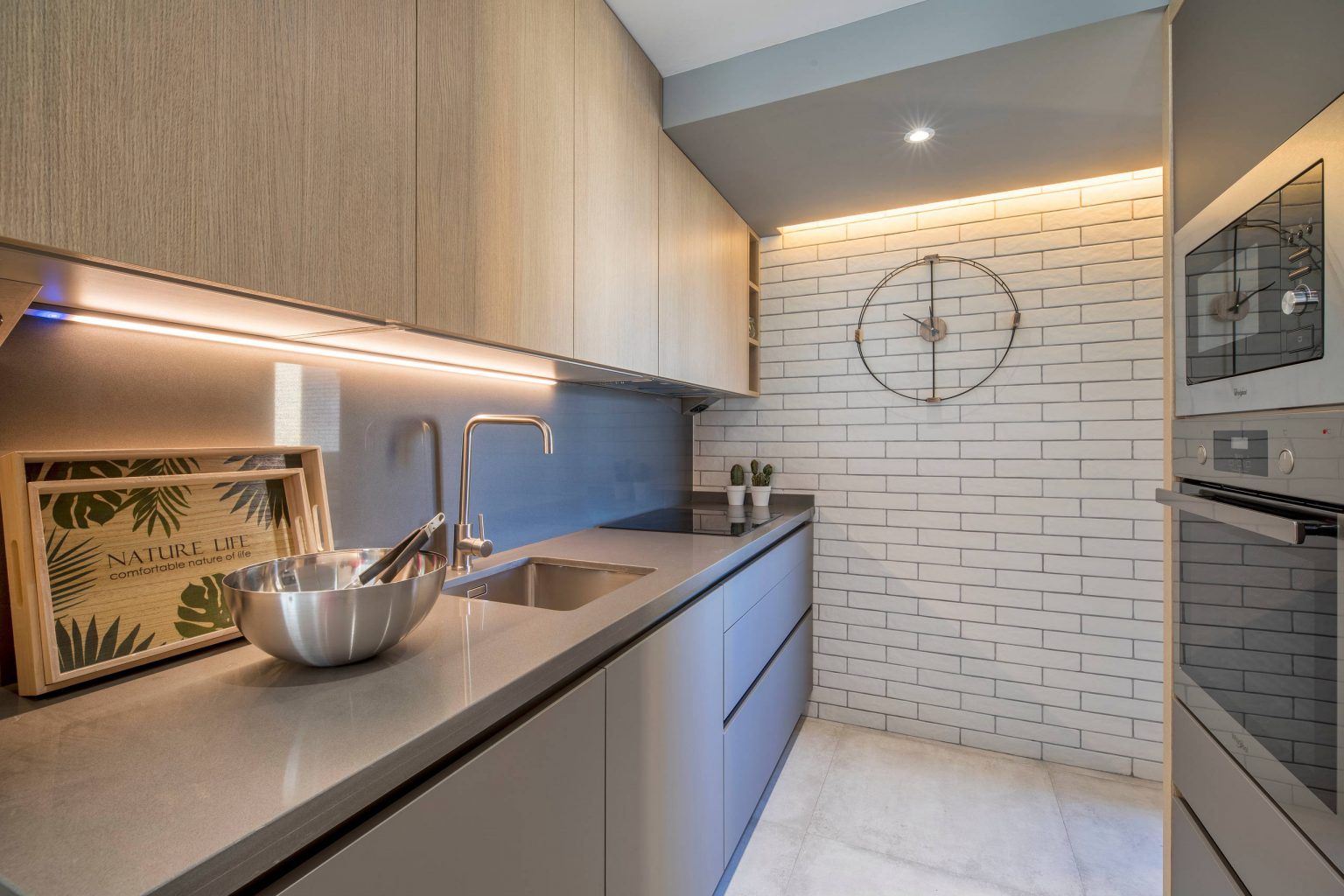 Influente vegetale intr-un apartament amenajat in stil contemporan