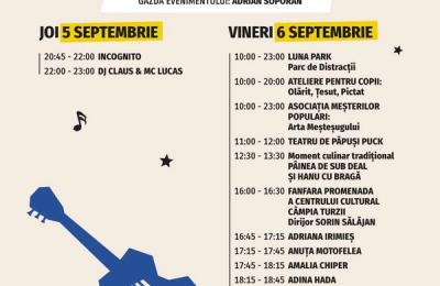 A treia ediție a festivalului “România cea Frumoasă” continuă astăzi, 6 august, în Parcul Poligon din Florești