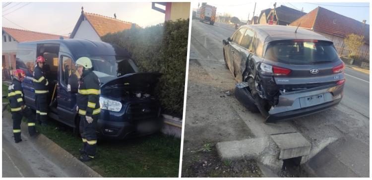 Accident de circulație, miercuri dimineața, pe raza localității Luncani din județul Cluj