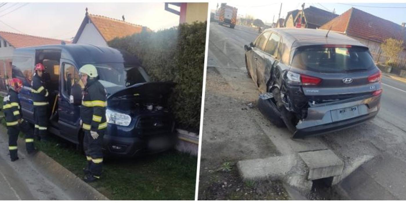 Accident de circulație, miercuri dimineața, pe raza localității Luncani din județul Cluj
