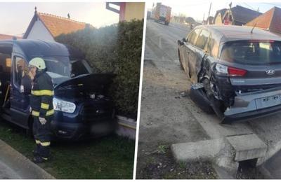 Accident de circulație, miercuri dimineața, pe raza localității Luncani din județul Cluj