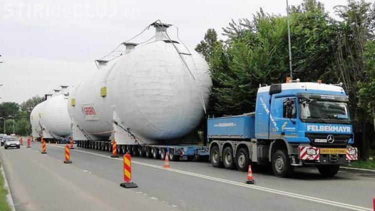 Pe drumurile din județul Cluj vor trece 3 transporturi agabaritice. Care sunt acestea?