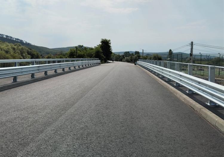 Podul peste Someșul Mic din Bonțida, redat circulației temporar