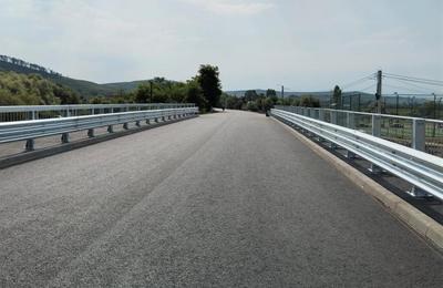 Podul peste Someșul Mic din Bonțida, redat circulației temporar