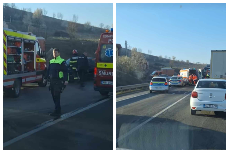 Accident rutier la ieșirea din localitatea Dezmir, în această dimineață