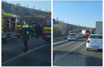 Accident rutier la ieșirea din localitatea Dezmir, în această dimineață