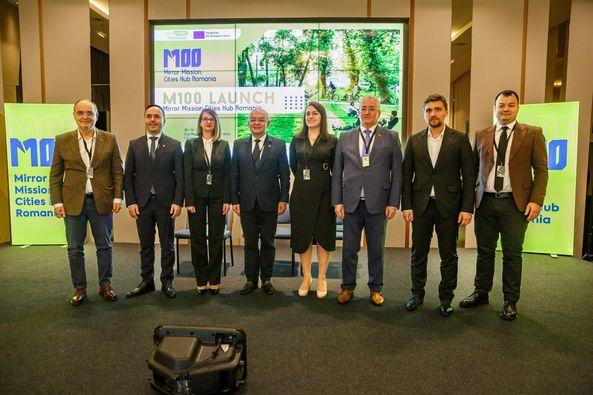 Primarul Municipiului Cluj-Napoca, Emil Boc, a participat la lansarea Hub-ului național M100