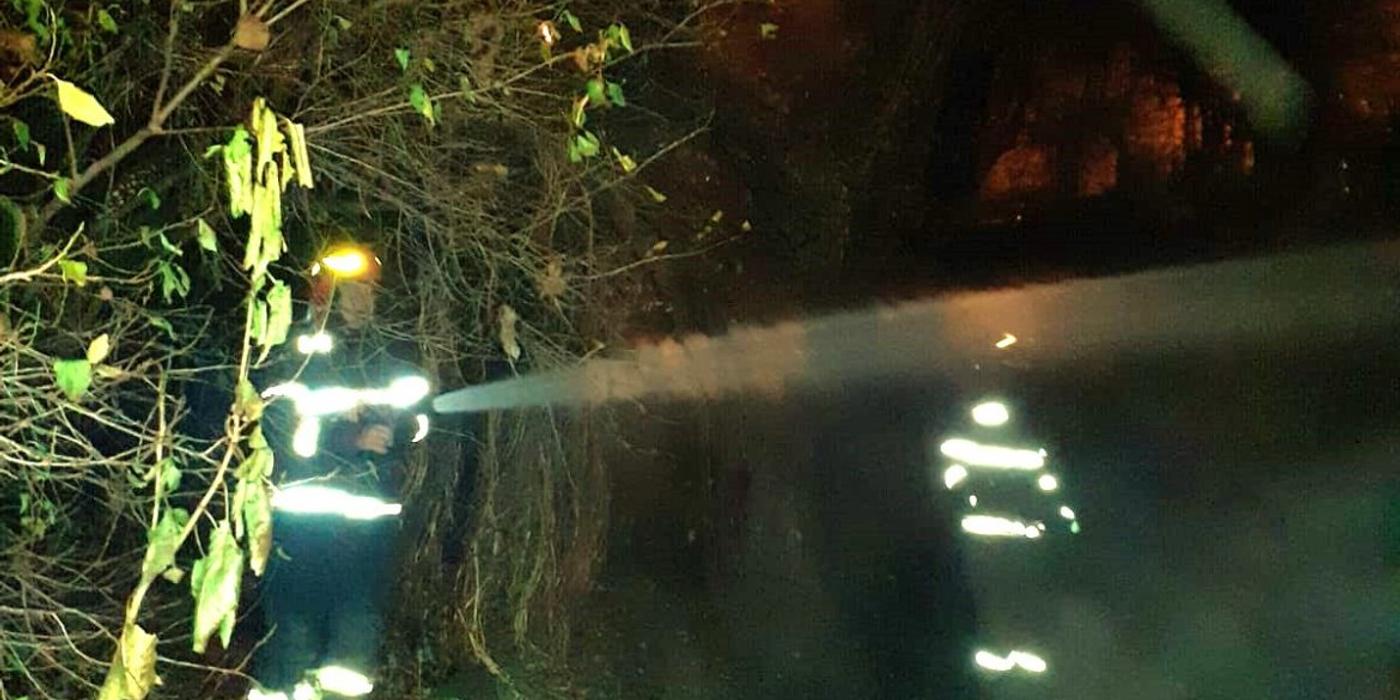 Incendiu la o baracă de pe Bulevardul 1 Decembrie 1918 din Cluj-Napoca